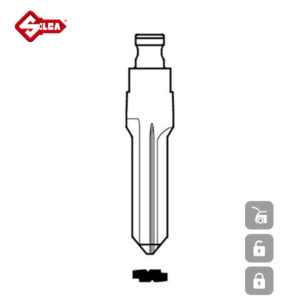 SILCA Transponder Look Alike Keys HU136TE