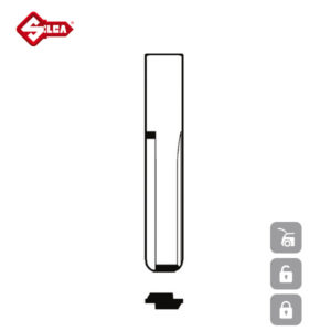 SILCA Transponder Look Alike Keys HU43TE