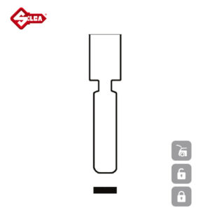 SILCA Transponder Look Alike Keys HU71TE