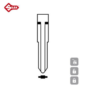 SILCA Transponder Look Alike Keys ISU5TE