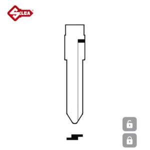 SILCA Transponder Look Alike Keys KW16TE