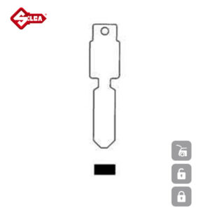 SILCA Transponder Look Alike Keys NE78TE