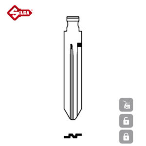 SILCA Transponder Look Alike Keys NSN14TE