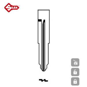 SILCA Transponder Look Alike Keys PO1RTE