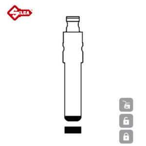 SILCA Transponder Look Alike Keys SIP22TE