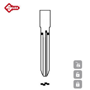 SILCA Transponder Look Alike Keys SZ22TE