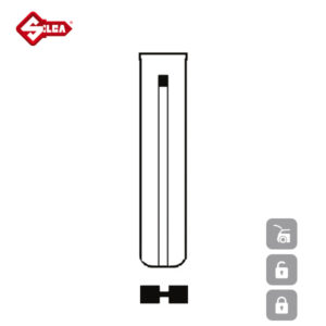 SILCA Transponder Look Alike Keys TOY40BTE