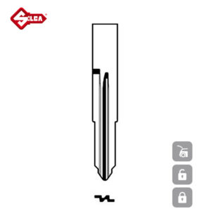 SILCA Transponder Look Alike Keys TOY46RTE