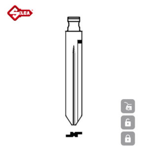 SILCA Transponder Look Alike Keys TOY47TE