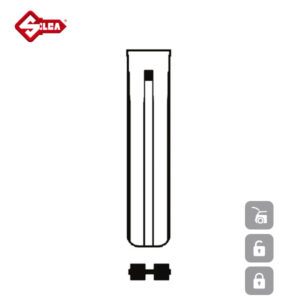 SILCA Transponder Look Alike Keys TOY49TE