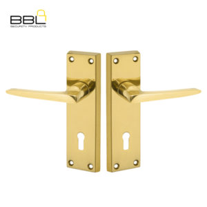 BBL 6″ BP Victorian Straight Keyhole Solid Brass Handle BBI-1108WBP-1