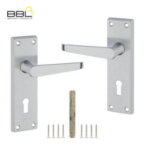 BBL 6″ SN Victorian Straight Keyhole Solid Brass Handle BBI-1108SN-1
