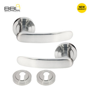 BBL Handle on Rose Aluminium Handle BBI-AL084ZR02CL