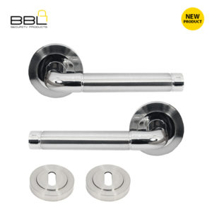 BBL Handle on Rose Aluminium Handle BBI-AL132ZR020B