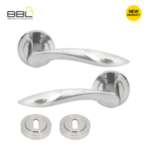BBL Handle on Rose Aluminium Handle BBI-AL147ZR020B