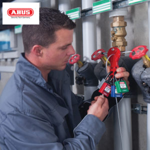 ABUS Standard 2m Cable Gas Cylinder Lockout C556