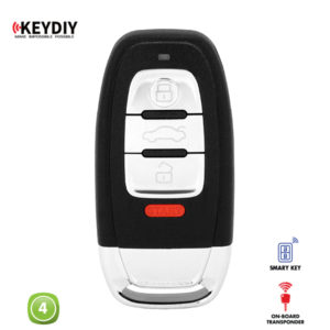 KEYDIY Remote Audi Shape 4 Button KDZB01-4