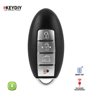 KEYDIY Remote Nissan Shape 4 Button KDZB03-4