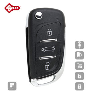SILCA Universal Remote 3 Button Car Key IRFH14T