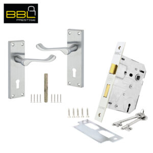 LOCK WORX 6″ Handles Mortice Lockset LWM586-24-53CH-