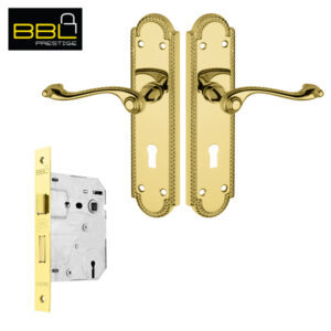 LOCK WORX 8″ Handles Mortice Lockset LWM585-24-52BP-