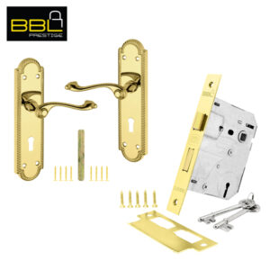LOCK WORX 8″ Handles Mortice Lockset LWM585-24-52BP-
