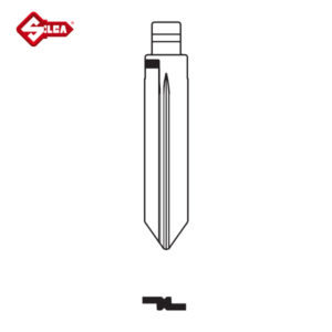 SILCA Universal CH Blade Car Key FO38RCH