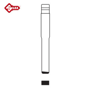SILCA Universal CH Blade Car Key HU101CH