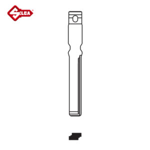 SILCA Universal CH Blade Car Key HU116CH