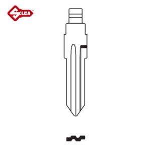 SILCA Universal CH Blade Car Key HU46CH