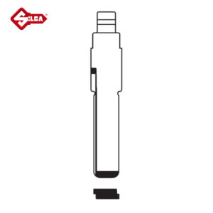 SILCA Universal CH Blade Car Key HU66CH