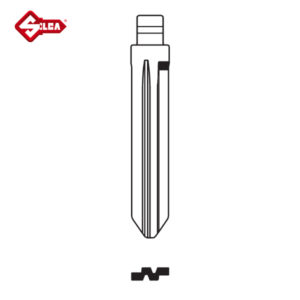 SILCA Universal CH Blade Car Key HYN14CH