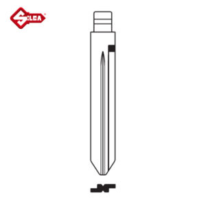 SILCA Universal CH Blade Car Key TOY47CH
