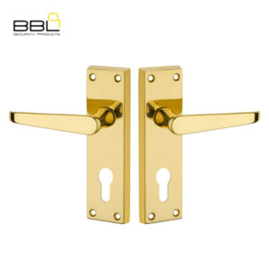 LOCK WORX 6″ BP Victorian Straight Cylinder Mild Steel Handle LWIM-1108CBP-1