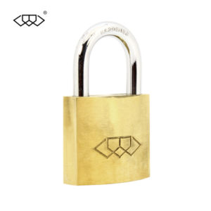 DOUBLE LINK Brass Padlock DL264