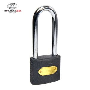 TRI-CIRCLE Iron Padlock TR364LS-C