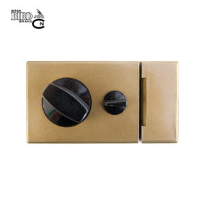 WREN BIRD Standard Cylinder Nightlatch 5088-BRN-VISI