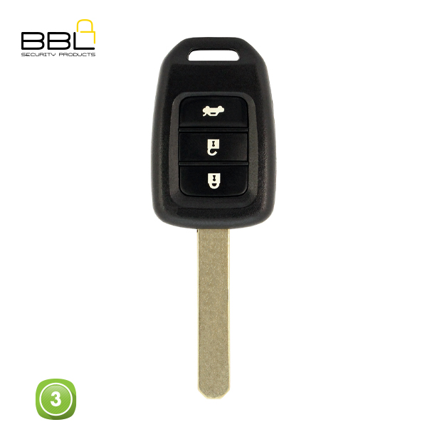 BBL Key Shells Honda Shape 3 Button KSC-HON-41_A