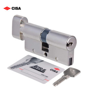 CISA Astral High Security Euro Profile Cylinder 0A3S2-10-12