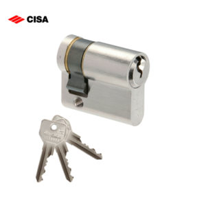 CISA C2000 Single Knob Euro Profile Cylinder 0G304-02-12