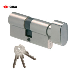 CISA Knob Euro Profile Cylinder 0G302-07-12