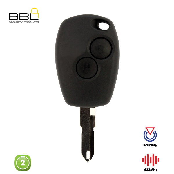 BBL Remote Renault Shape 2 Button REMC-REN-10A-2_A