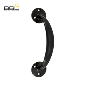 BBL Avril Pull Handle 200mm Black Door Fitting BBFAV200-BL-1