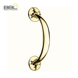 BBL Avril Pull Handle 200mm Brass Door Fitting BBFAV200-BP-1