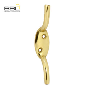BBL Cleat Hook Brass Door Fitting BBFHK03-BP-1