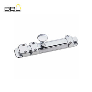 BBL Door Bolt 100mm Satin Nickel Door Fitting BBFDB100SN-1