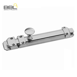 BBL Door Bolt 200mm Satin Nickel Door Fitting BBFDB200SN-1