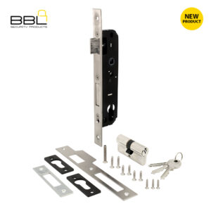 BBL Latch and Deadbolt Aluminium Frame Lock BBL44625SS-1