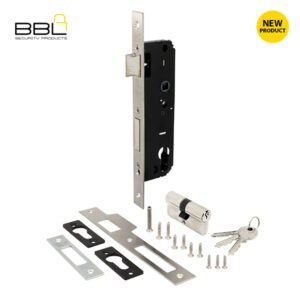 BBL Latch and Deadbolt Aluminium Frame Lock BBL44635SS