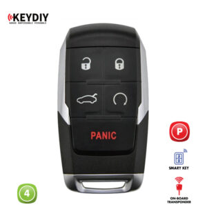 KEYDIY Remote Dodge Shape 4 Button KDZB18-4